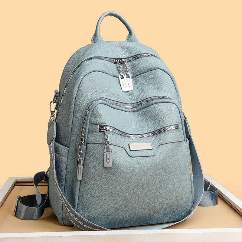Модный и универсальный корейский стиль, модный студенческий легкий рюкзак, большой вместимости, женский рюкзак, женская многофункциональная сумка через плечо