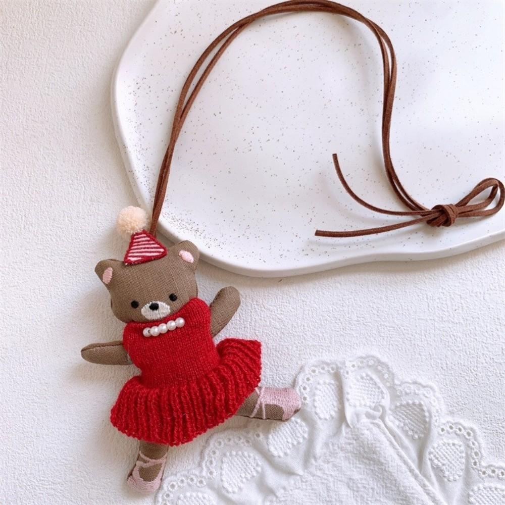 Cartoon Animal Sweater Necklace Girls Sweet Clothing Pendant Cute Sweater Chain