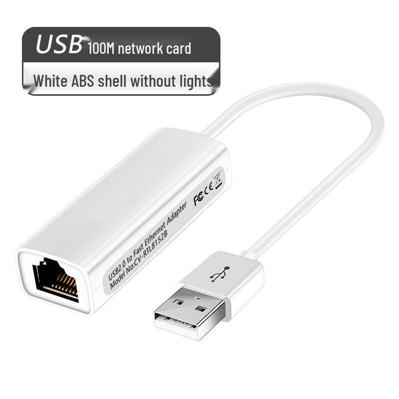 TYPE-C/USB To Gigabit Adapter 10/100/1000M Network Card, Driver-Free, Type-C To RJ45 Port