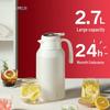 Термоизоляционный кувшин Shimilo 2,7 л из нержавеющей стали 316L с дисплеем температуры