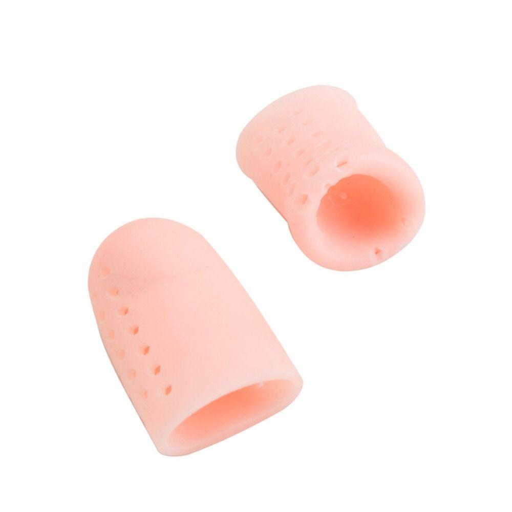Silicone Separator Corns Calluses Blister Toe Protector Toe Separators Covers Tube With Holes