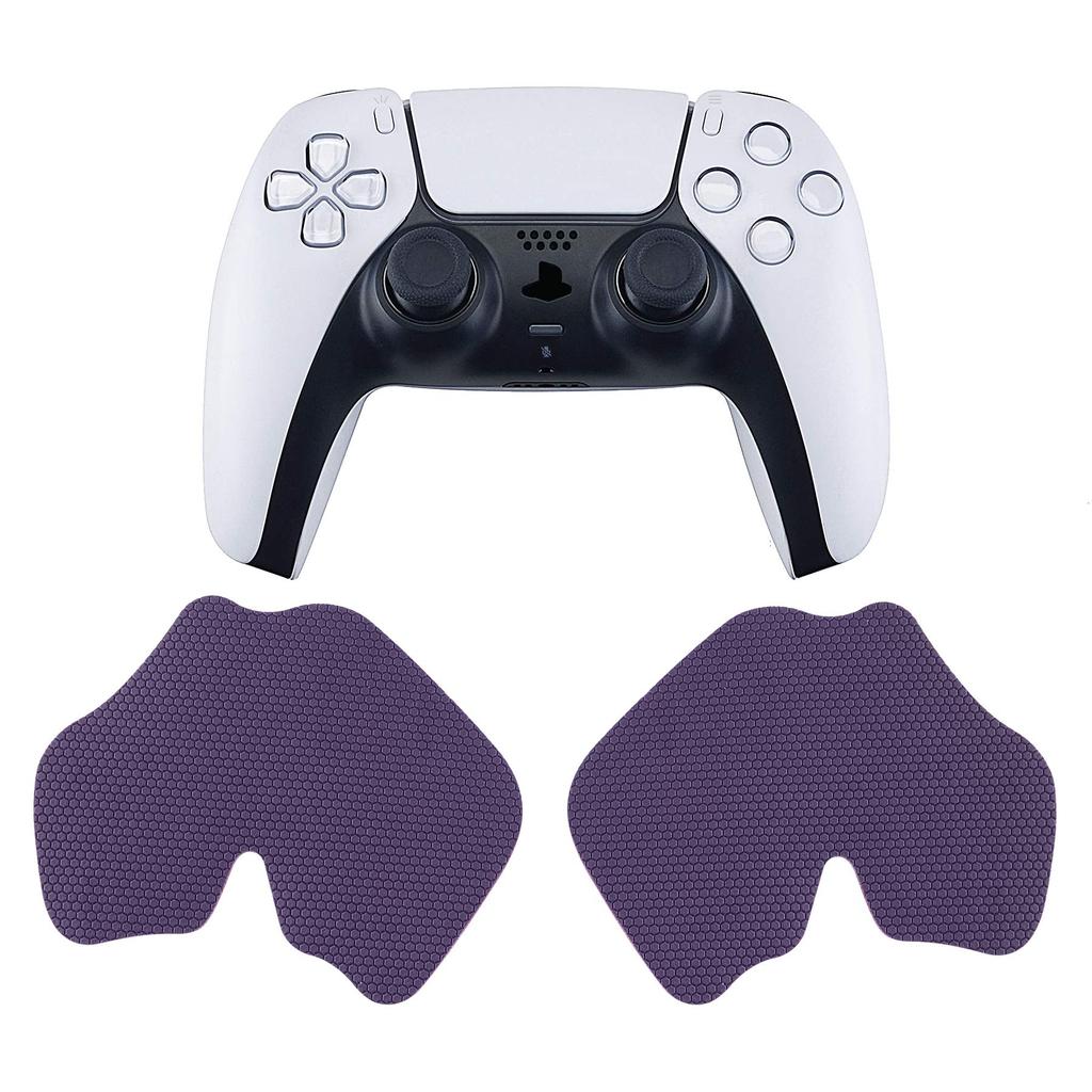 EXtremeRate Sweat Absorbing Grip, совместимая с PlayVital PS5, мягкая резиновая накладка, наклейка на ручку, совместимая с текстурированной поверхностью в виде сот PS5