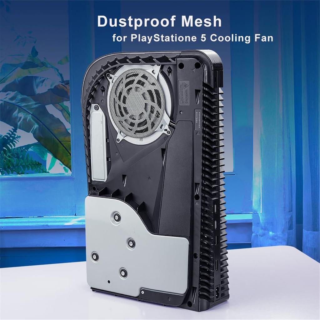 4 шт. для PS5 консоли пылевой фильтр пылезащитный сетчатый чехол крышка легко чистящаяся лицевая панель вентилятор игровой аксессуар для PlayStation 5