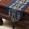 Новый китайский стиль тканый парчовый настольный флаг, современная мода, простой настольный флаг, сельский обеденный стол, чайный стол, скатерть
