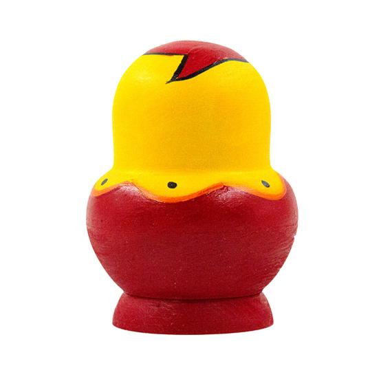 1 набор милых матрешек с дизайном животных, десять слоев, мультяшный цыпленок, игрушка-матрешка для ребенка