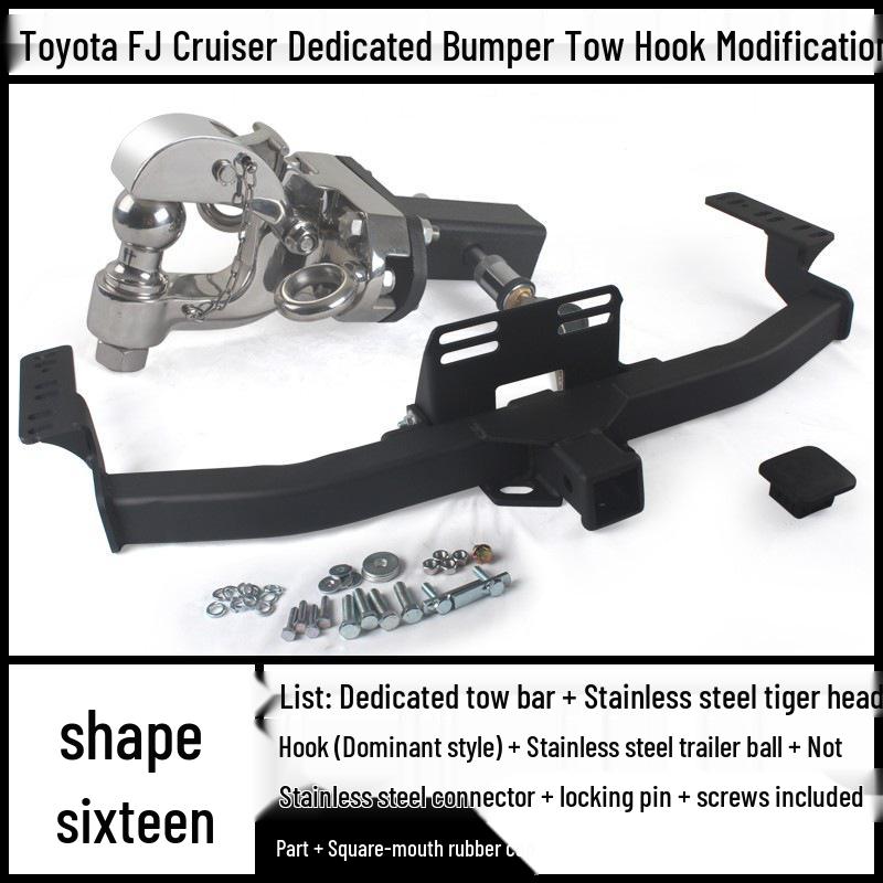 Toyota FJ Cruiser Prado Модифицированный Крюк для Буксировки Прицепа Кронштейн Голова Тигра