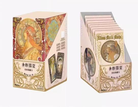Официальная карта Timeless Mucha Серия «Цветочная фантазия» Том 1 Коллекция «Наследие» Полная коробка Премиальные карты Аниме-аксессуары Подарок