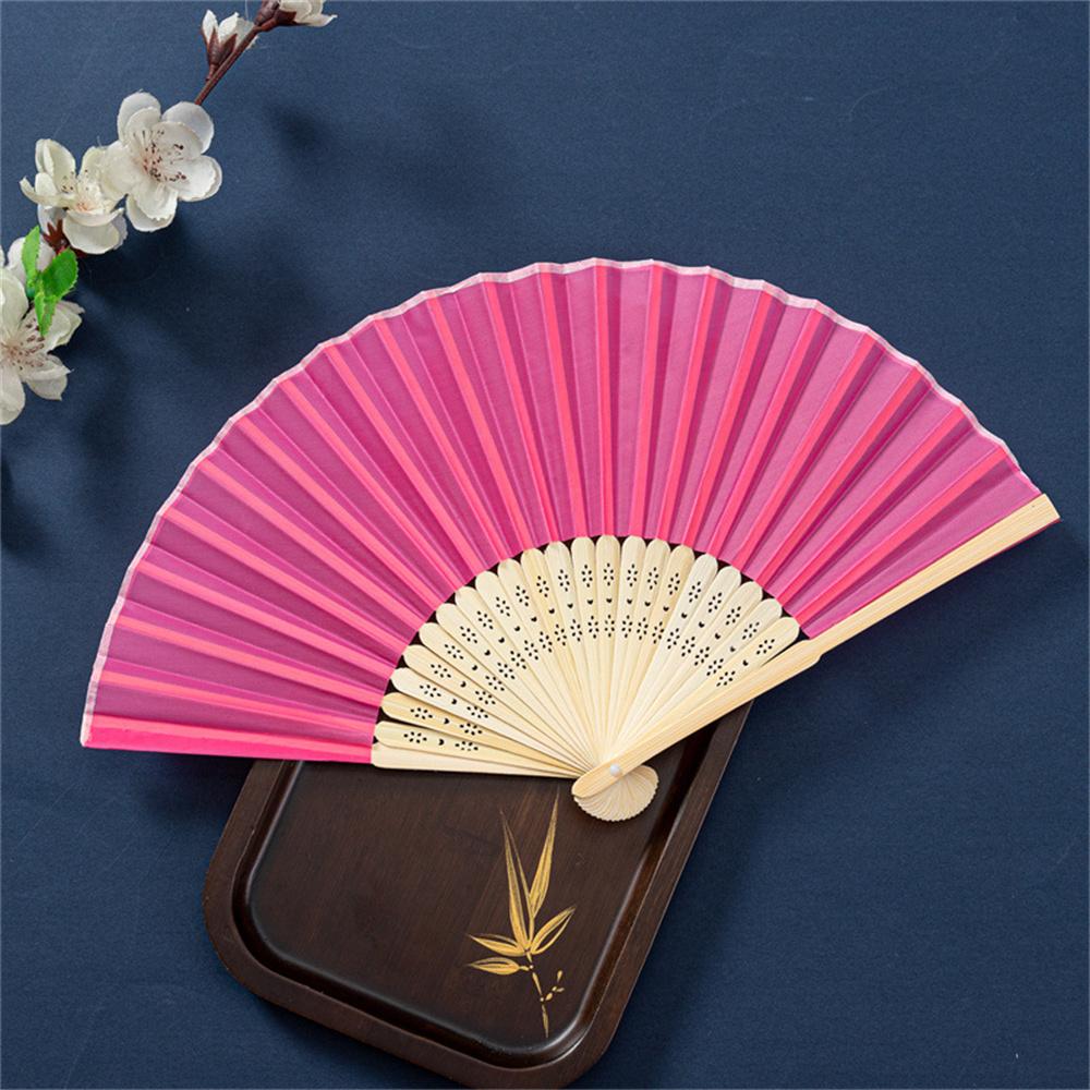 21cm Folding Hand Fan DIY Chinese Blank Paper Bamboo Fan Wooden Antiquity Fan DIY Calligraphy Painting Home Party Decor Gifts