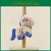 Cute Pony Plush Pendant Cartoon Bag Decoration Doll Keychain Children Gifts