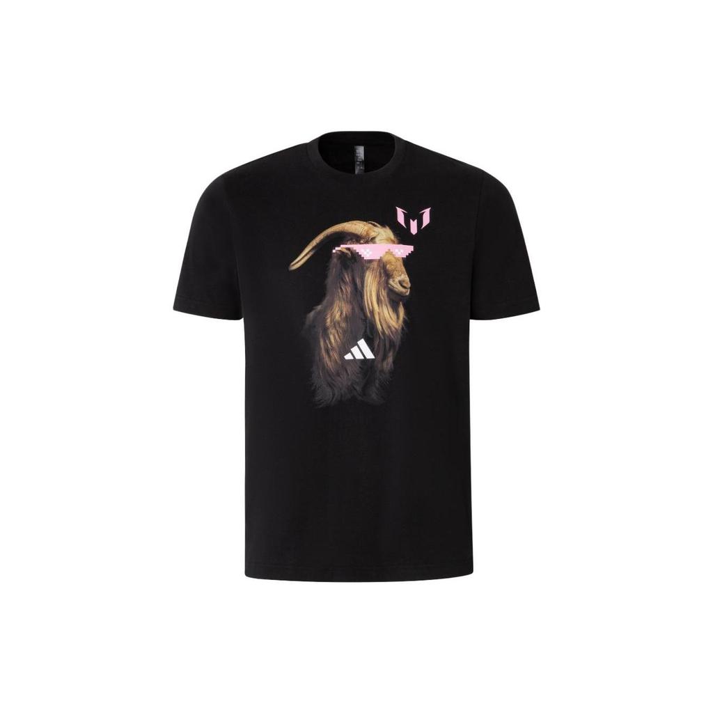 Adidas Set-in Sleeve T-Shirt Men's Black JD7127-