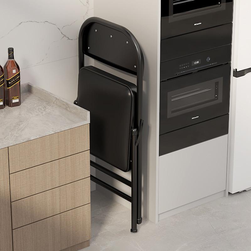 Простой и многофункциональный досуговый табурет, офисный стул для тренингов со спинкой, уличный портативный складной стул