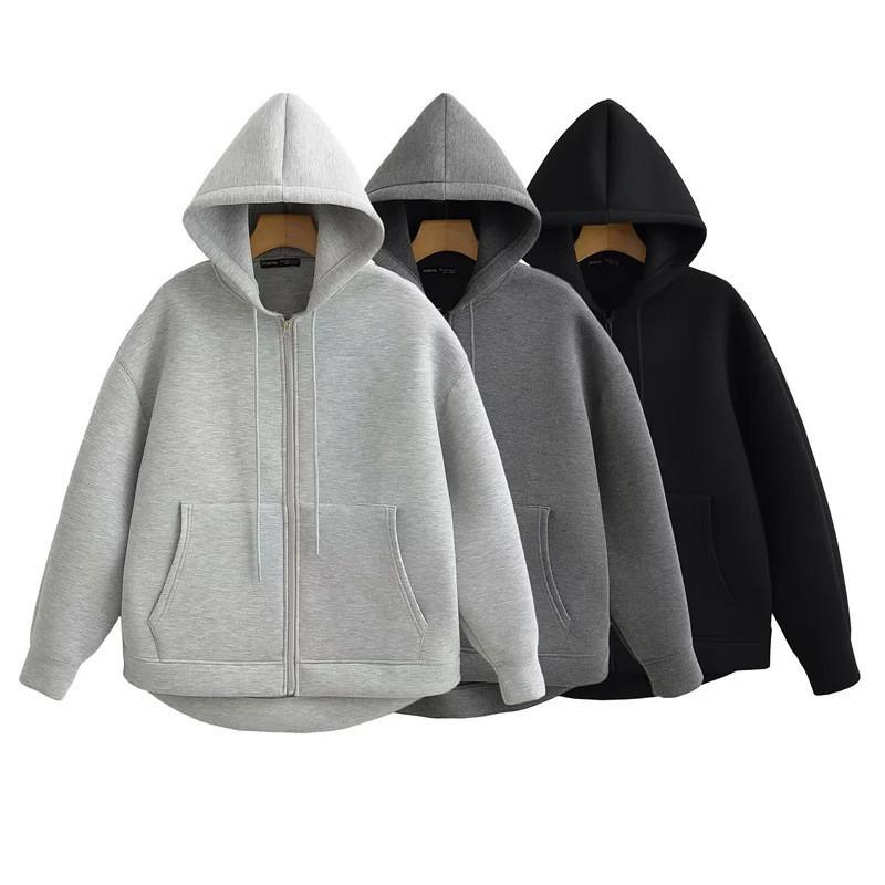 Vintage Snownel Hoodie With Zipper For Womens Streetwear And Casual Fashion