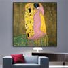Famous Abstract Poster Gustav Klimt Kiss Canvas Painting Modern Art Funny Print Bedroom Wall Picture For Living Room Home Decor