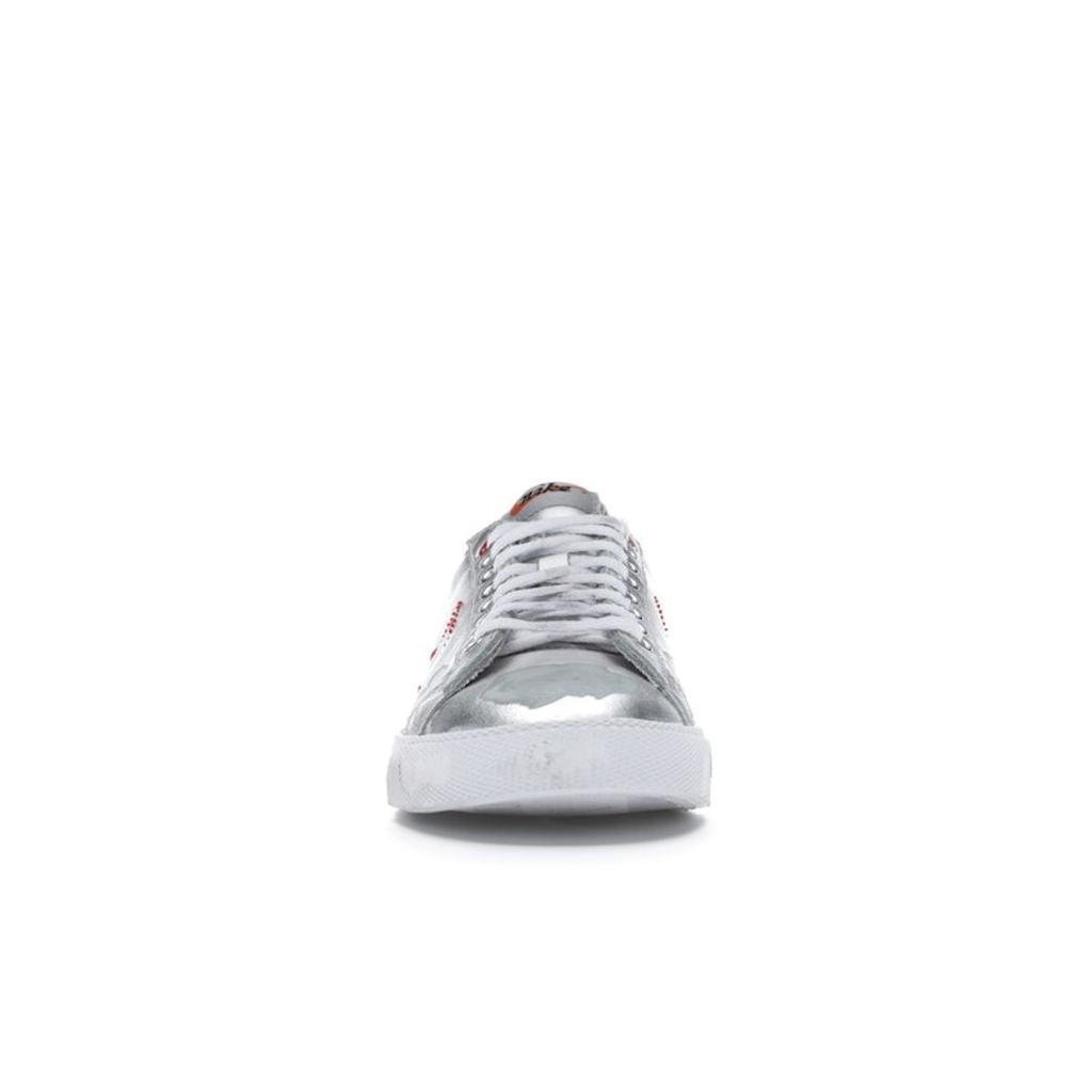 Nike Clot x Tennis Classic AC TZ Museum Edition Unisex Sneakers Silver Metallic-Silver White 515019-001