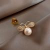 Cute Rhinestone Bee Brooch Women Party Accessories Insect Pearl Corsage Brooches Clothing Accessories