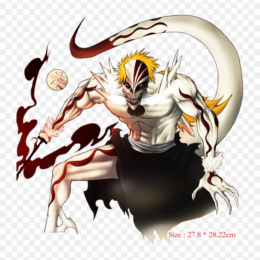 Ichigo Fullbringer Ichigo Kurosaki Zangetsu Anime Lron On Patches For Clothes Bag Tshirt Heat Transfer Stickers Stripes Appliques