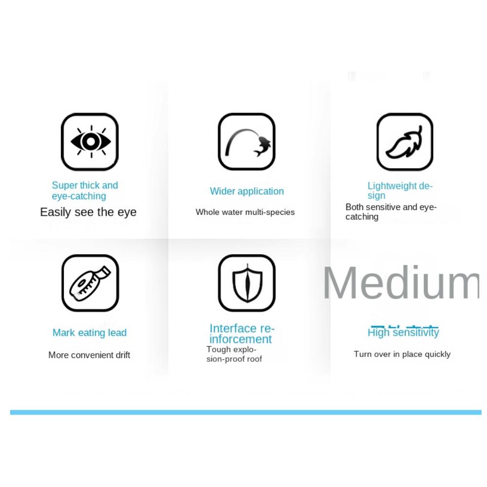 Привлекательная треугольная хвостовая приманка Rocky для рыбалки, поплавок-индикатор, рыболовные поплавки, рыбалка