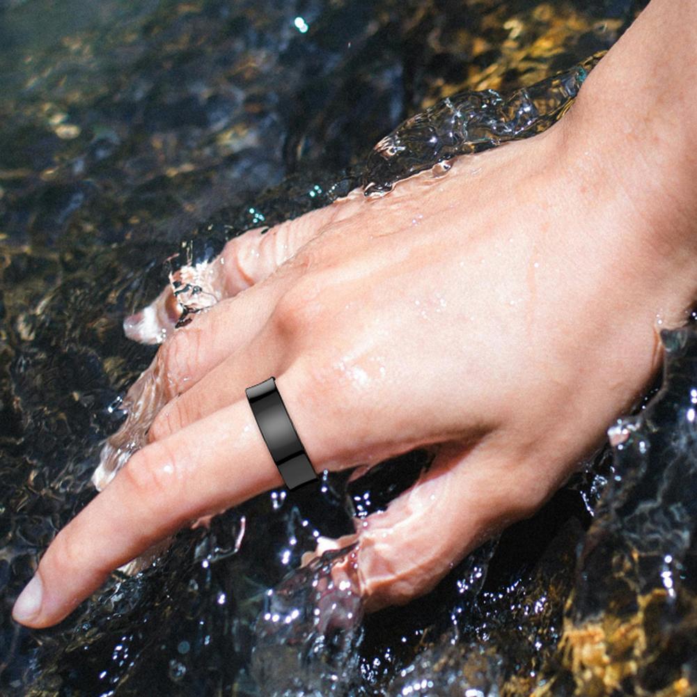 R09 Smart Ring Waterproof Health Fitness Rings Heart Rate Blood Oxygen Sleep Monitoring Fitness Tracker for Xiaomi Samsung Phone