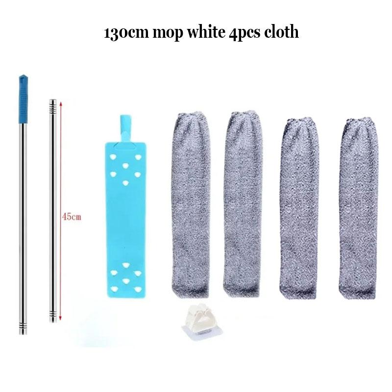 Telescopic Long Handle Broom For Home Blinds Dust Microfiber Brushes To Install Easy To Use Household Cleaning Tools