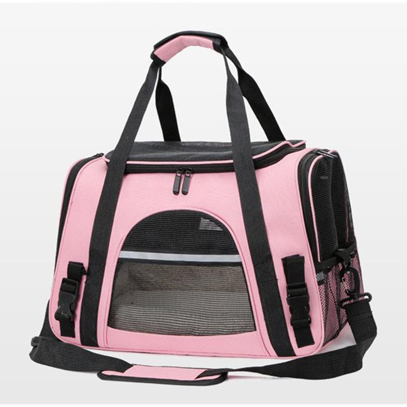 Portable Cat Carrier Bag Travel Bag Outdoor Pet Carrier for Cat Dog Breathable Space Capsule Expendable