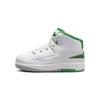Air 2 Retro TD Lucky Green Детские кроссовки Белый Парус Светло-Стальной-Серый DQ8563-103