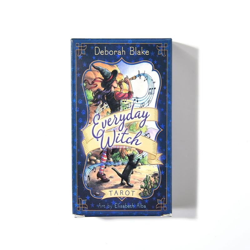 Колода карт Таро ведьмы на каждый день, электронный путеводитель Oracle, 78 шт., английская версия, колода Таро ведьмы на каждый день, настольные игровые карты