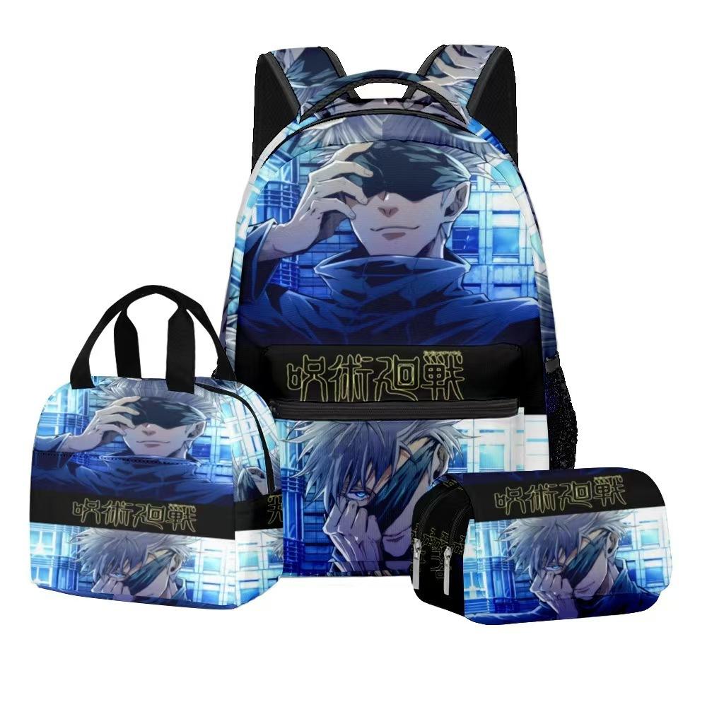 Jujutsu Kaisen Three piece student backpack set