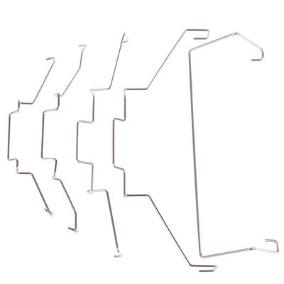 1 пара крючков для вентилятора процессора, крепежный кронштейн, пряжка для вентилятора, эластичная стальная пряжка для вентилятора