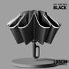 UV Umbrella Windproof Umbrella for Men Women Fully Automatic Reverse Folding Umbrella with Reflective Stripe Carabiner Handle