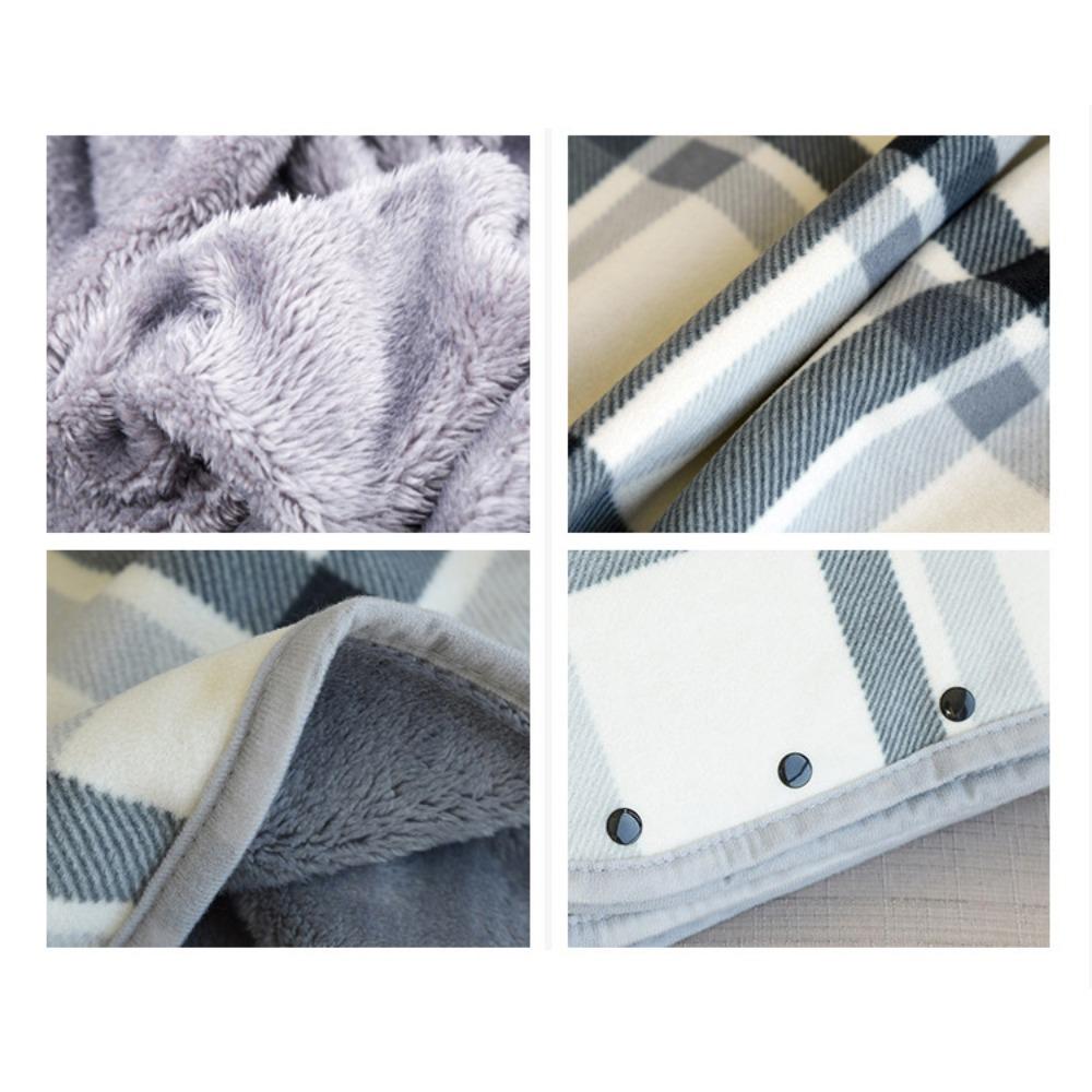 Фланелевое одеяло, офисное одеяло, шаль, одеяло, одеяло для дивана, одеяло, клетчатая шаль, утолщенная накидка