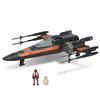 Звездные Войны Микро Галактика Эскадрилья Т-70 X-Wing По Дэмерона - 5-дюймовый Звездный Истребитель Класса с Двумя 1-дюймовыми Микрофигурками-Аксессуарами