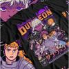 Dungeon Meshi Футболка с принтом с коротким рукавом Одежда Футболка Женская Хлопковая Футболка Модные Летние Топы Y2k Короткие Рукава Классическая