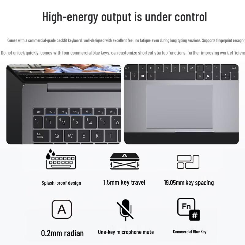 ASUS Paoxiao 6S 16-inch Ryzen AI Business Laptop (CN version)