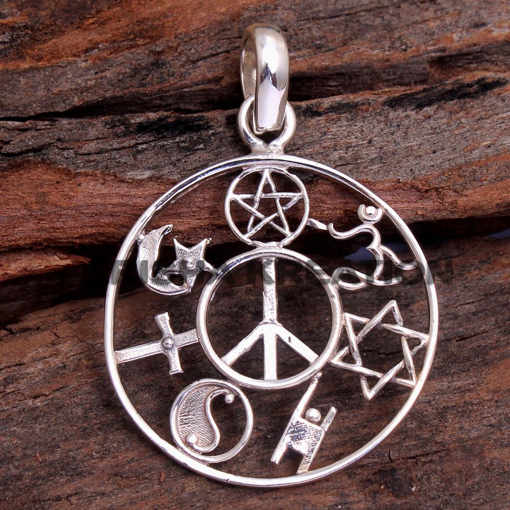 Подвеска «Древо жизни», серебряные украшения, подвеска ручной работы, массивные украшения, подвеска унисекс