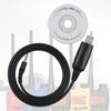 HT1000 USB-кабель для программирования, линия передачи данных для двусторонней радиосвязи BAOFENG UV3R Walkie Talkie