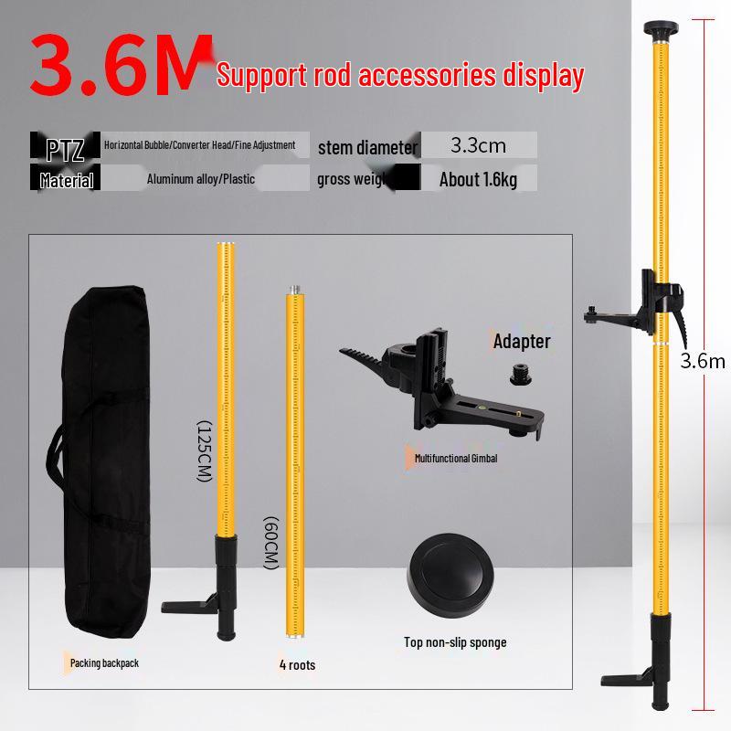 Telescopic Ceiling Leveler & Infrared Spirit Level Rod
