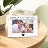 Grandpa Picture Frame, Gifts for Grandpa from Granddaughter, Grandpa Gifts, Grandpa Grandchild Photo Frame 4x6, Grandpas Little Girl Wooden Photo