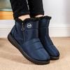 Lucyever Fashion водонепроницаемые зимние ботинки на молнии для женщин сохраняют тепло нескользящие зимние ботинки женские ботильоны больших размеров на платформе
