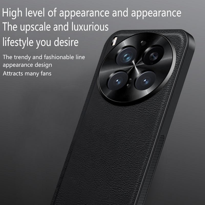 Vintage Leather Texture Non-Slip Frame Phone Case For VIVO X300 Pro x300 vivo X200 Ultra X200s X200 FE X100 Pro Protect Cover