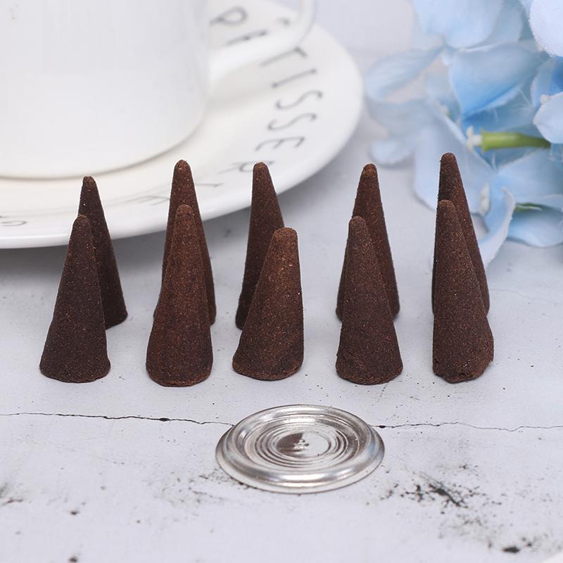 10 шт./компл., белый шалфей, чистые благовония, конусы, дымный очищающий очищающий аромат