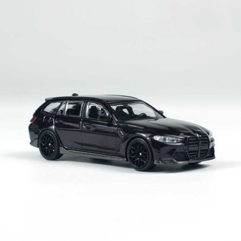 МИНИГТ 1:64 BMW M3 M Performance Touring Фиолетовый Дайтона Пурпурный Литой диск MGT Модель автомобиля 896