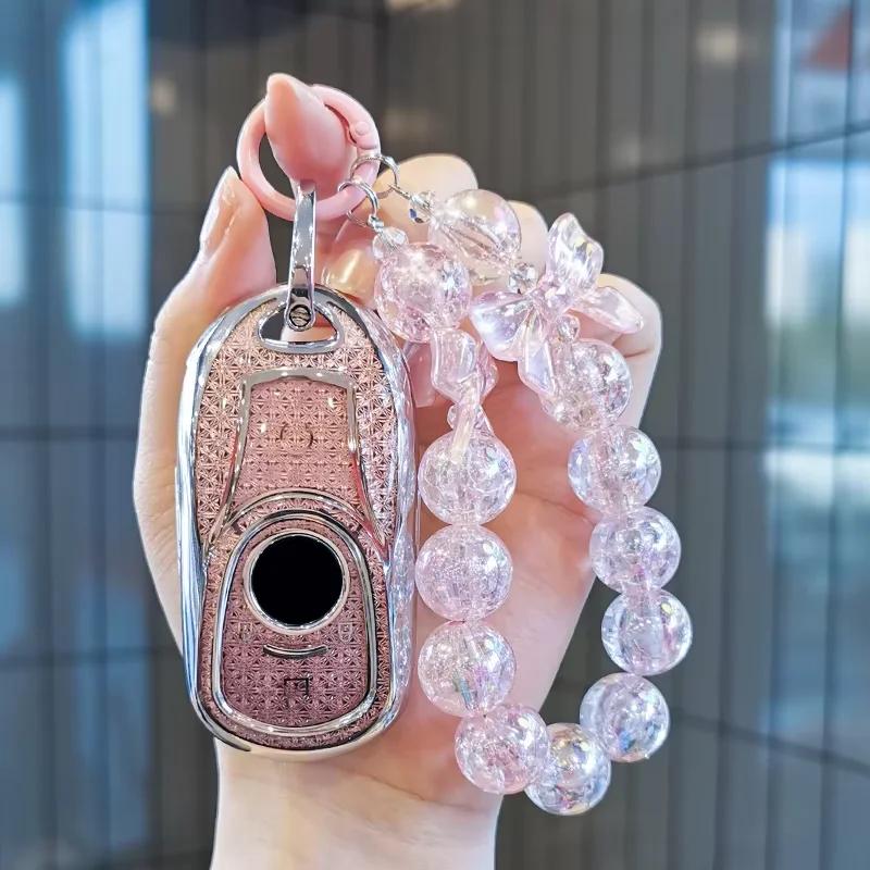 Suitable For 23 Buick Gl8 Keycases 17-22 Gl8 Avenir Keycover Key Shell Keychain Buckle Case For Women