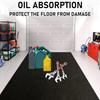 Yousheng Garage Floor Mat for Under Car Non-Slip Oil Spill Mat Absorbent Felt Garage Mat with Rubber Backing for Car Maintenance Storage