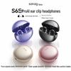 Беспроводные наушники-клипсы Sanag S6S Pro с костной проводимостью, Bluetooth, с улучшенным ИИ, для спорта, версия 2025 года