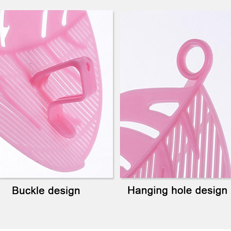 Гаджет для промывания риса в форме листа, Лапша спагетти, Бобы, Дуршлаги и сита, Кухонный инструмент для чистки фруктов и овощей