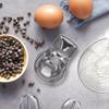 Сепаратор яичного белка, инструменты из нержавеющей стали, фильтр для яичного желтка, гаджеты, кухонные аксессуары, делительная воронка, делитель ложки, посуда