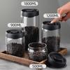 Вакуумный герметичный резервуар Стеклянная герметичная банка для кофейных зерен Бытовой влагостойкий контейнер с вакуумной экстракцией воздуха Герметичный контейнер Кофейный набор