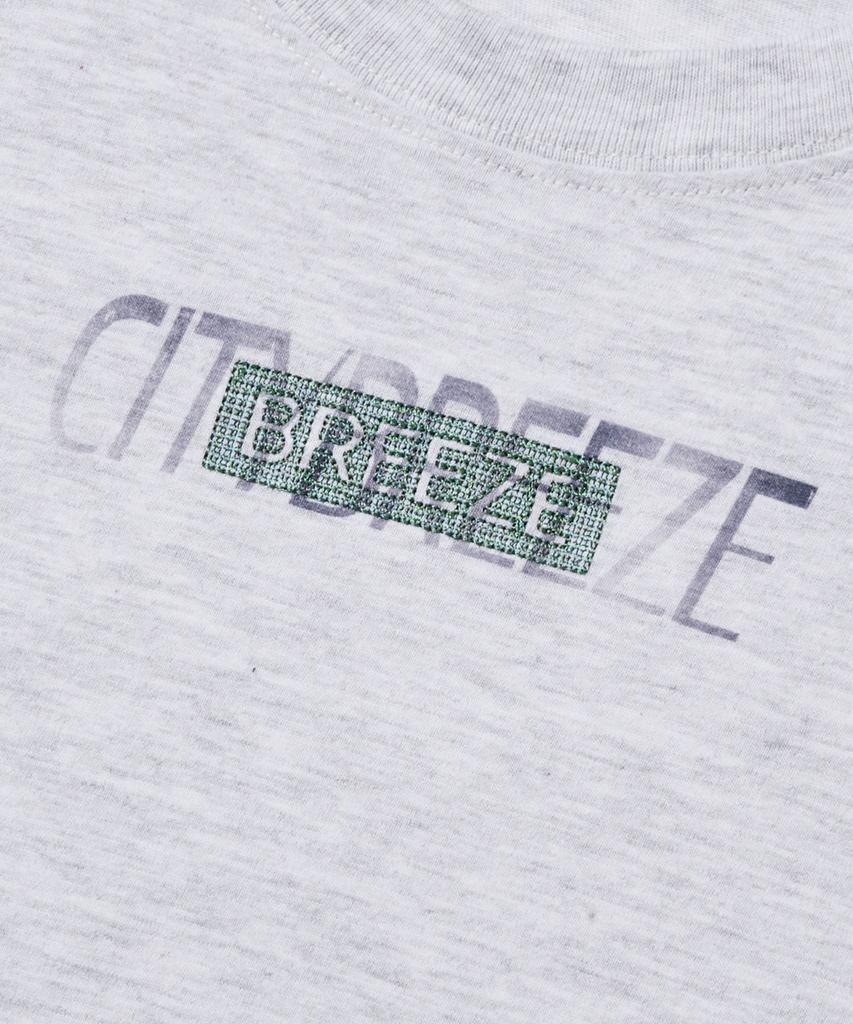 CITYBREEZE City Fade Футболка с коротким рукавом_Меланж Белый