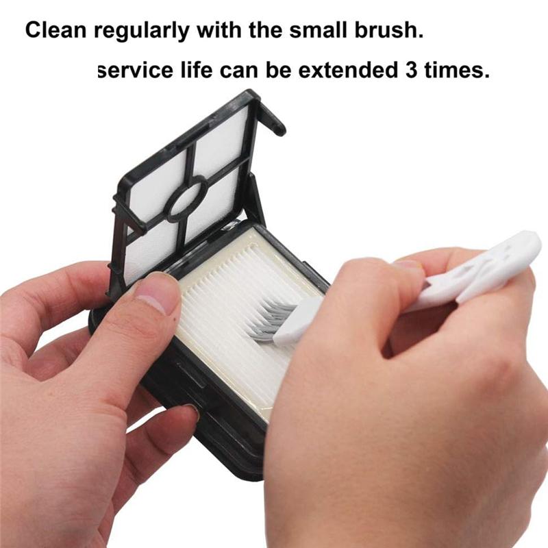 A65T-3 Упаковка Щеточных Валиков для Разных Поверхностей 2787 и Фильтров для Пылесоса 1866 Совместимые с Bissell Crosswave Max 2554 2590 2593