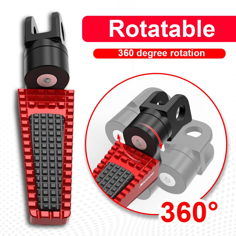 Adjustable Foot Pegs Footrests Pedal For BMW S1000R K63 2021 2022 2023 2024 Motorcycle Front and Rear Foot Pegs Footrests Pedal